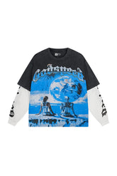 Godspeed Moon's Surface Long Sleeve Clothes