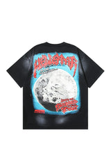 Dark Style: Space Cat's Restless Black Shirt