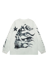 Hunting white long sleeved shirt