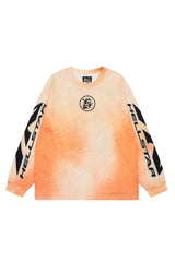 Skeleton patterned long sleeved shirt