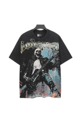 Skeleton Rock Guitar T-shirt