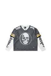 TD layered mesh series black/white yellow shirt