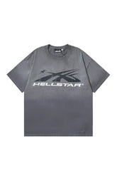 Dark Series: Side Face Goddess Printed Grey T-shirt