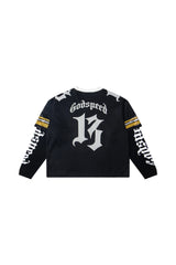 TD Layered Mesh Series Black/Black Yellow Shirt