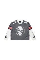 TD Layered Mesh Series Black/White Red Shirt