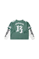 TD Layered Mesh Series Green/White Shirt