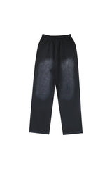 Hellstar Studios' new red logo casual sports pants! black