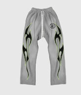 Hellstar Studios Flame Grey Sweatpants