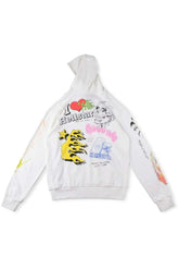 Hellstar Studios Summer Love Hoodie White
