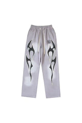 Hellstar Studios Flame Grey Sweatpants