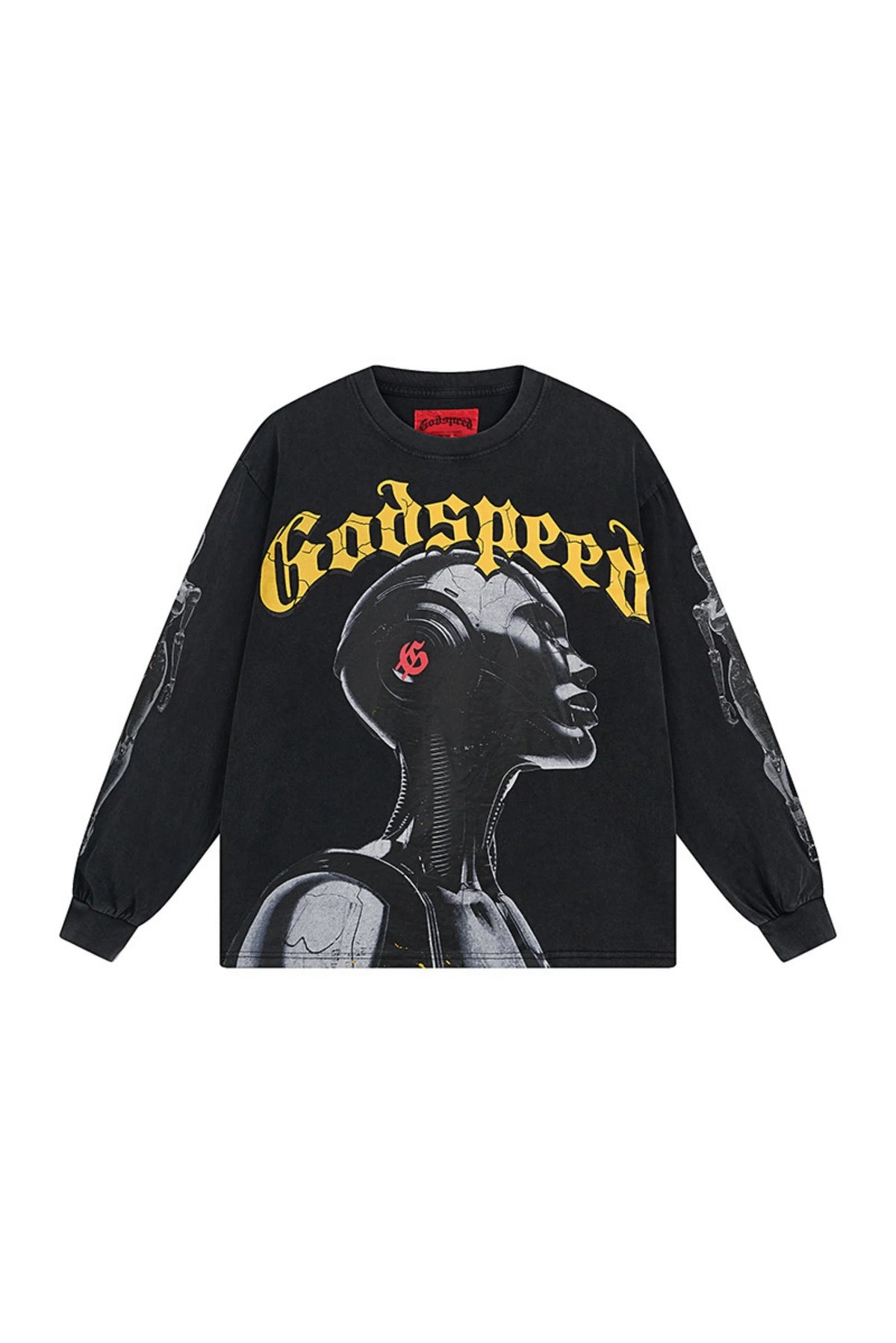 Godspeed's Future Planet Robot Black Shirt