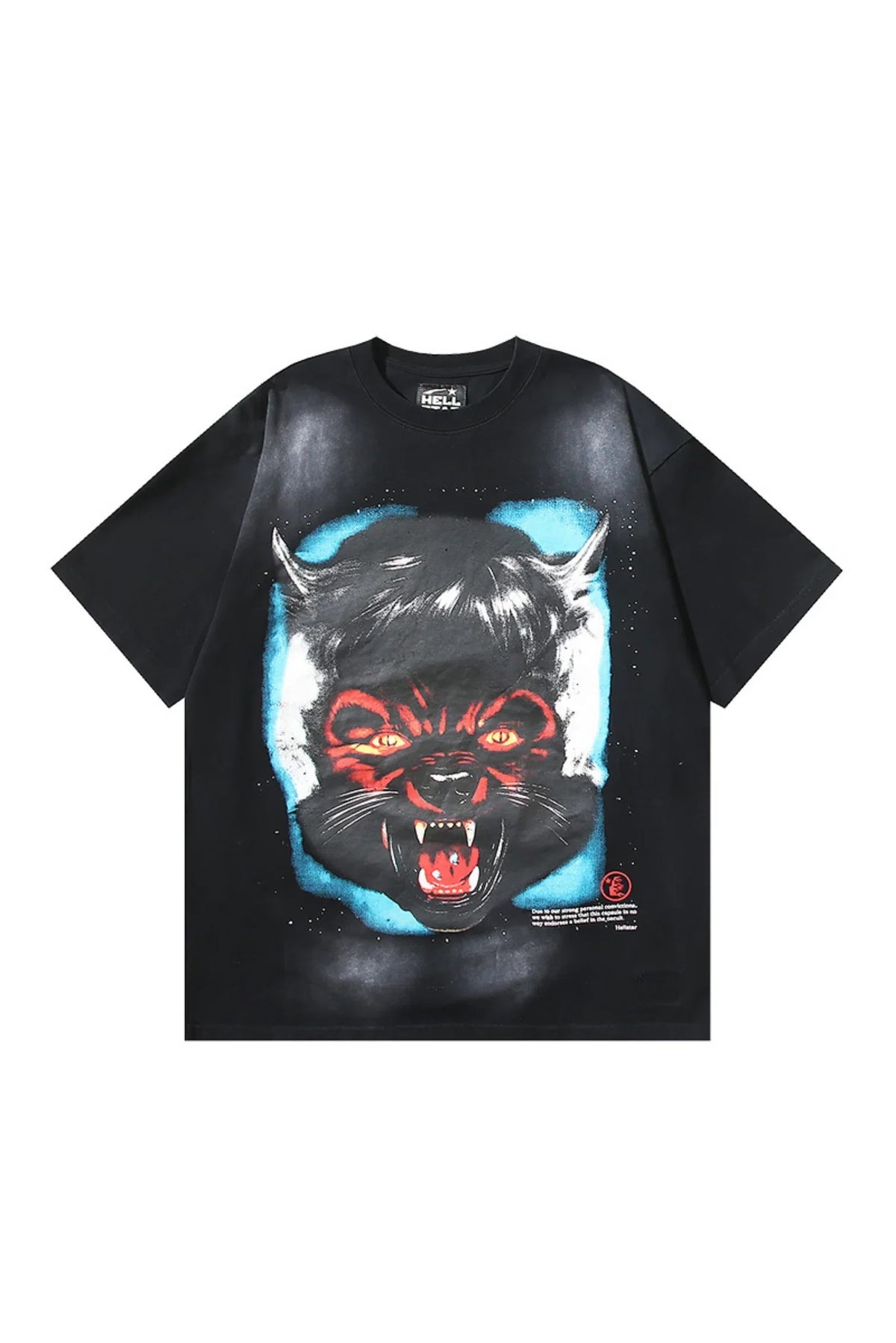 Dark Style: Space Cat's Restless Black Shirt