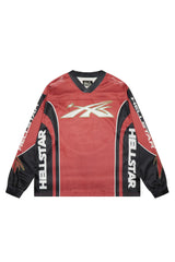 Sports mesh long sleeved shirt