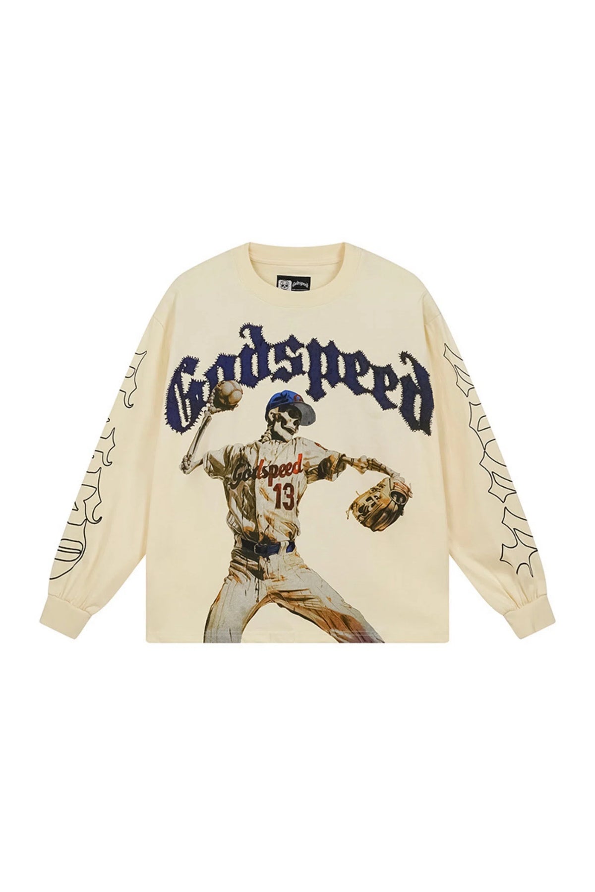 Skeleton bowler long sleeved shirt