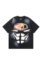 Dark Style: Muscle Black Shirt in the Dark