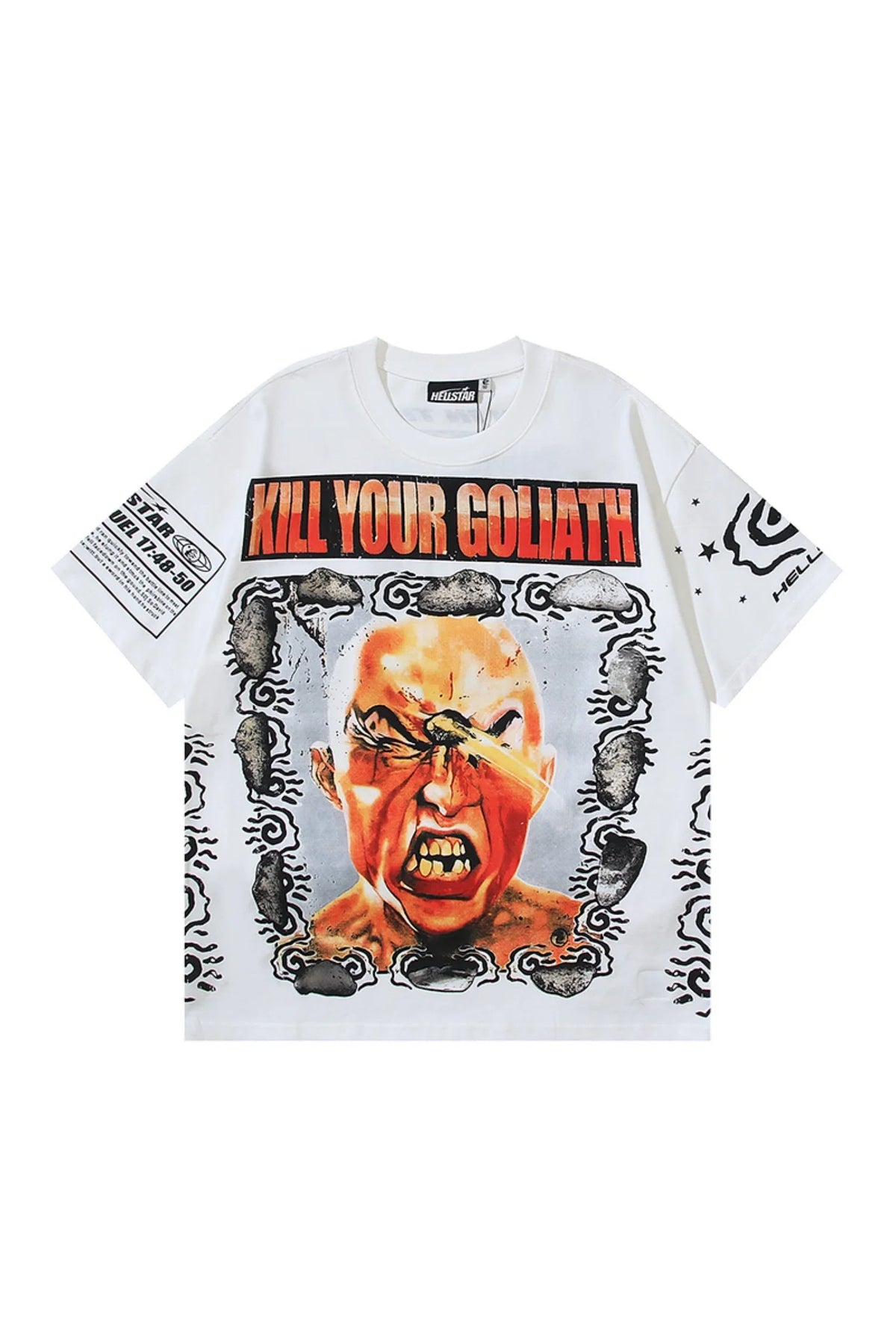 HellStar Studio Kill Your Goliath T-shirt Black/White