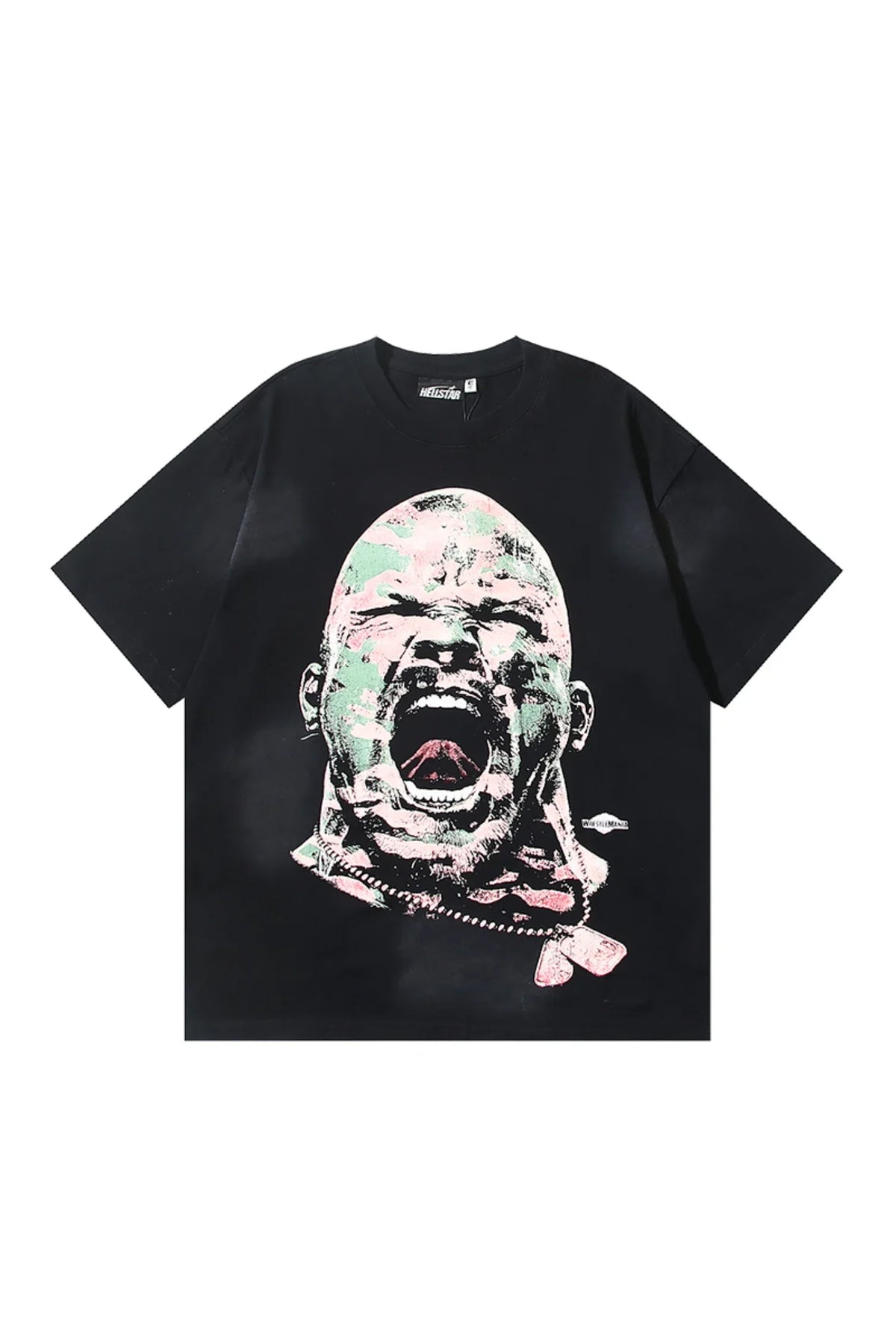 HellStar Studio avatar print 3:15 T-shirt