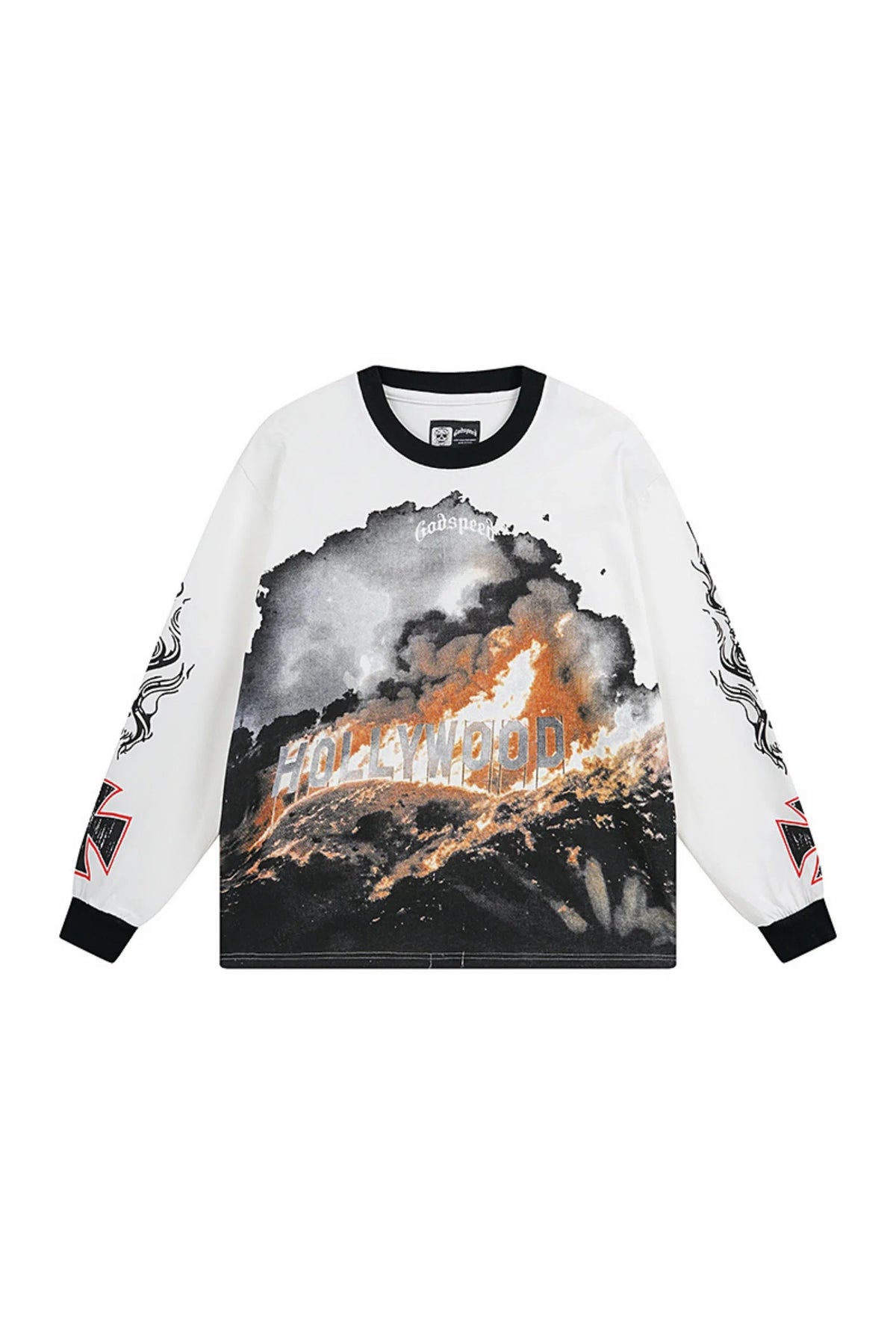 Wildfire lettering: Long sleeved shirt