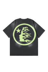 Dark Style: Yellow Logo Black Shirt