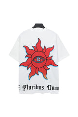 Skeleton Rock Guitar White T-shirt