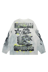 Skeleton competition long sleeved shirt