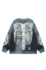 Perspective body long sleeved shirt