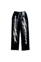 Hellstar Flame Flare Black Sweatpants