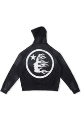 Hellstar Studios Records Zip Hoodie Black
