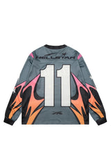 Letter 11 sports long sleeved shirt