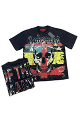 Rainbow Puzzle Skeleton T-shirt