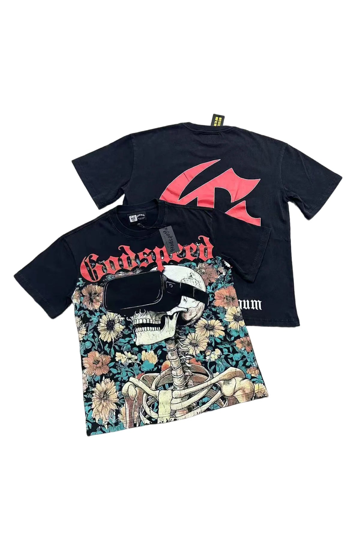 Virtual World Skull T-shirt