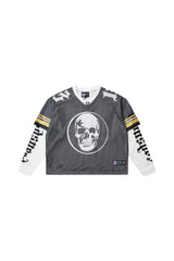 TD layered mesh  series black/white yellow shirt