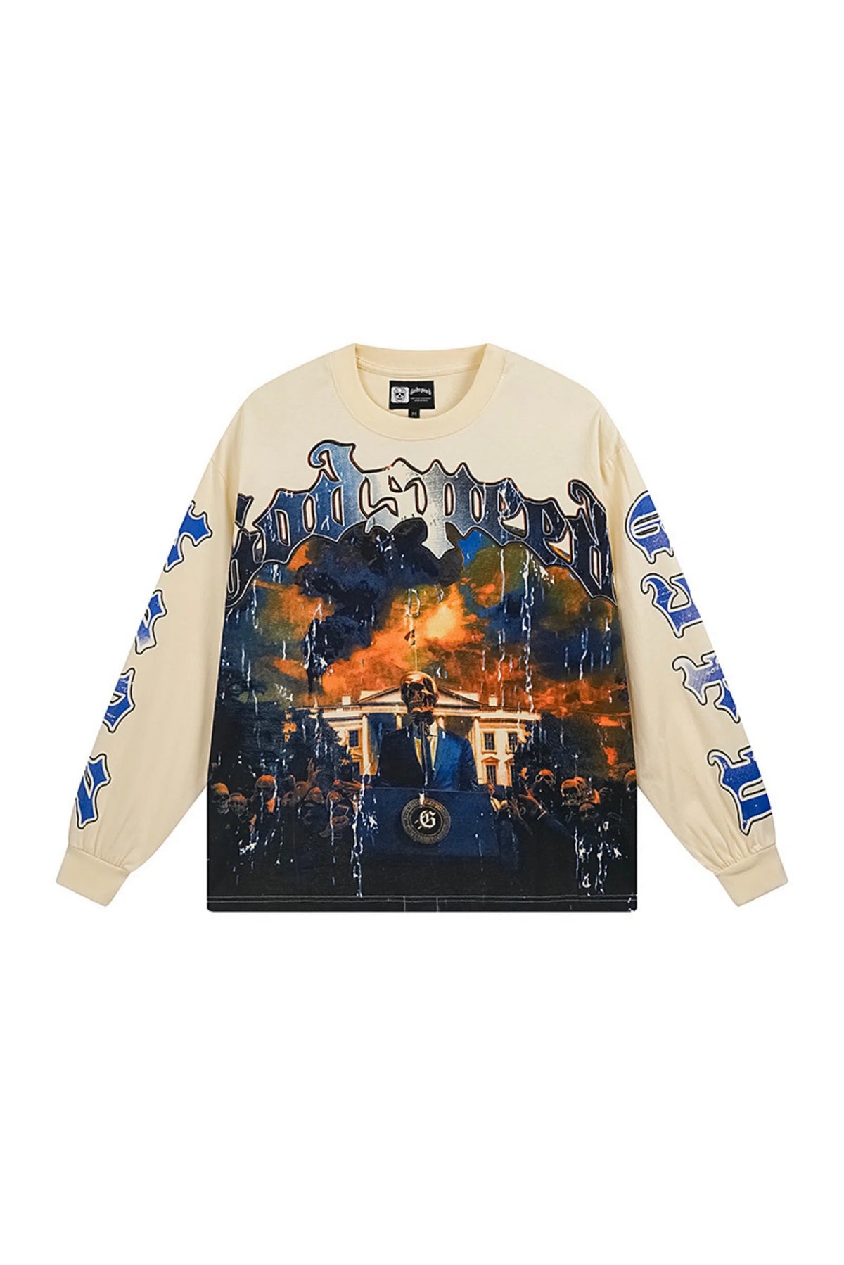 Skeleton team long sleeved shirt