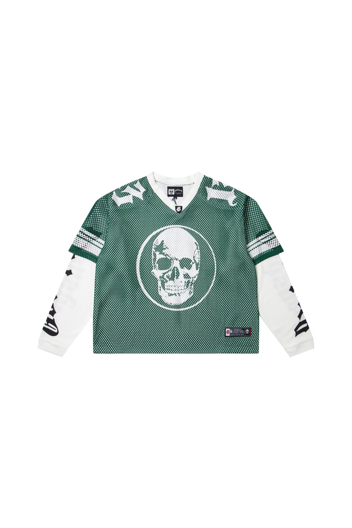 TD Layered Mesh Series Green/White Shirt