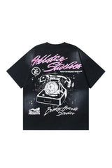 Dark Series: Phone Girl Black T-shirt