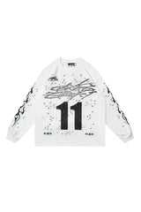 Waterdrop's size 11 long sleeved shirt