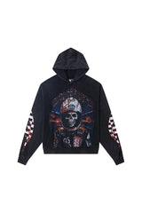 Racing skeleton, hoodie