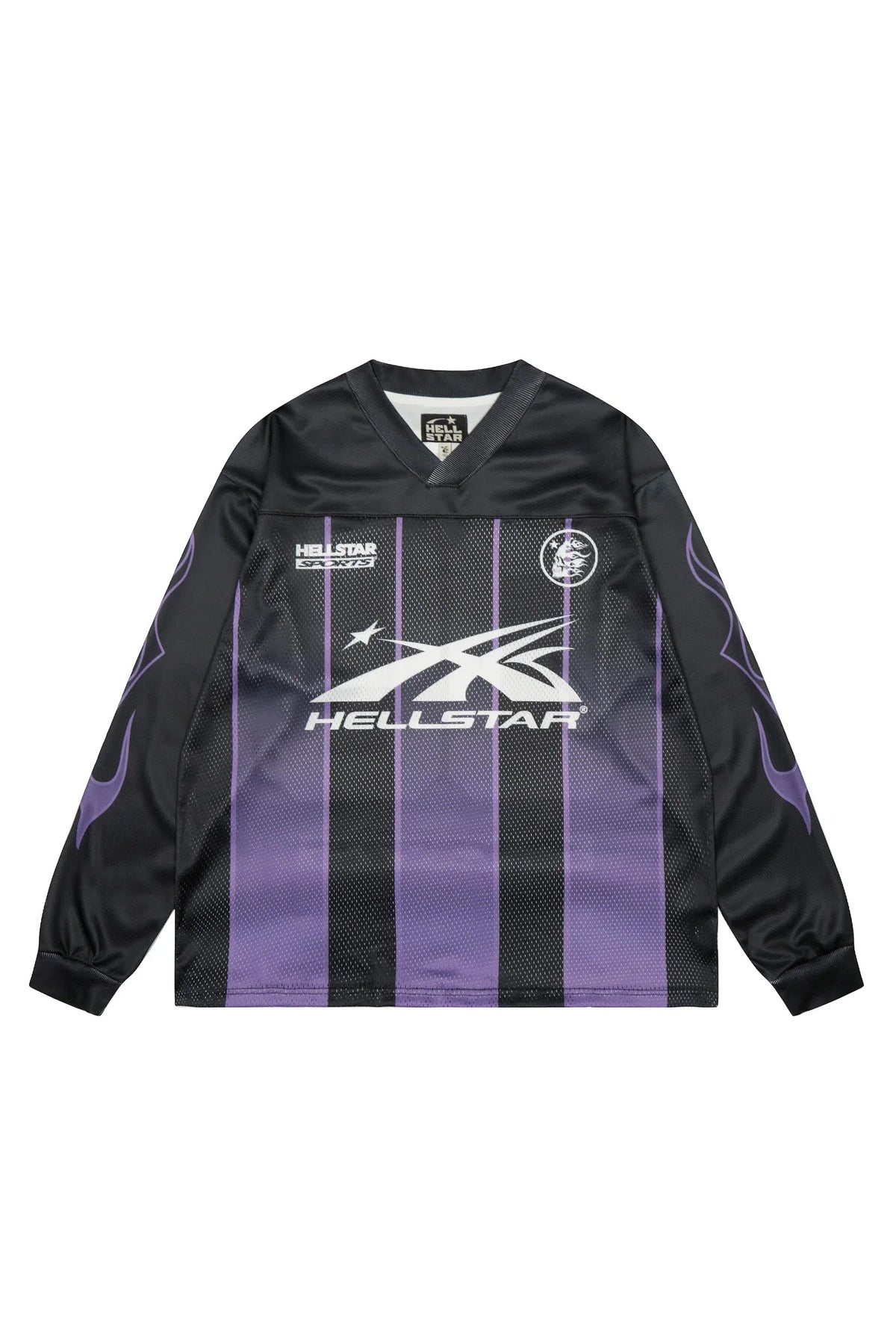 Letter 09 sport mesh long sleeved shirt