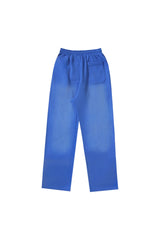 Hellstar Studios red logo sports pants blue