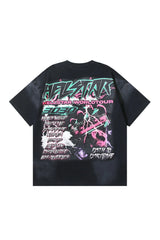 Dark Series: Projector Letter Black T-shirt