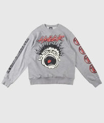 Hellstar Studios Records Grey Sweater