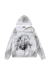 Black and White I Love Hellstar Summer Love Hoodies